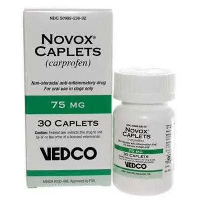 Product Novox Caplets for Dogs 75 mg