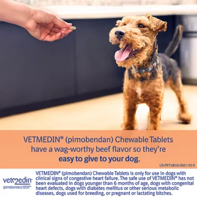 Product Vetmedin Chewable Tablets 2.5mg - 50 Count