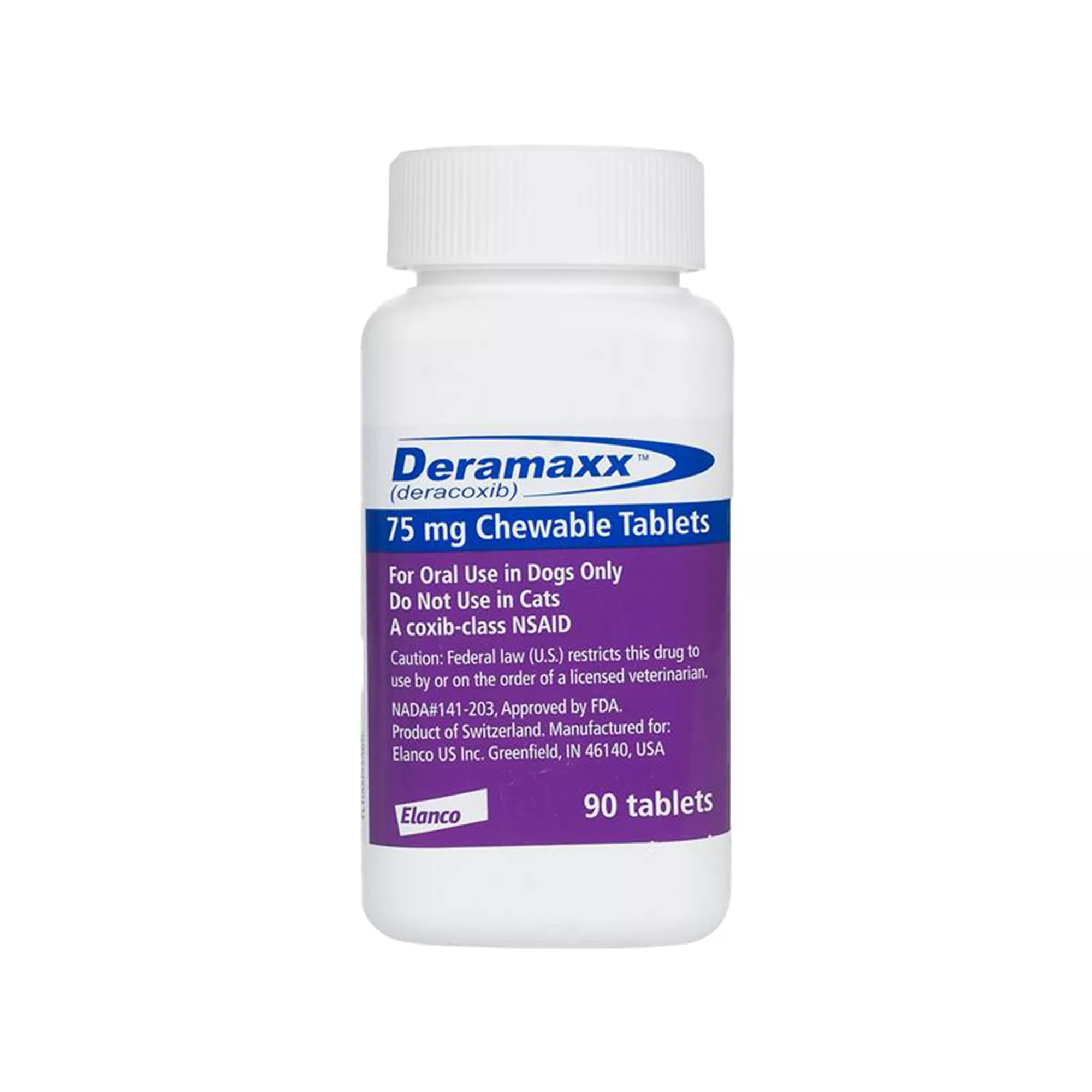 Deramaxx Chewable Tablets for Dogs - 75 mg