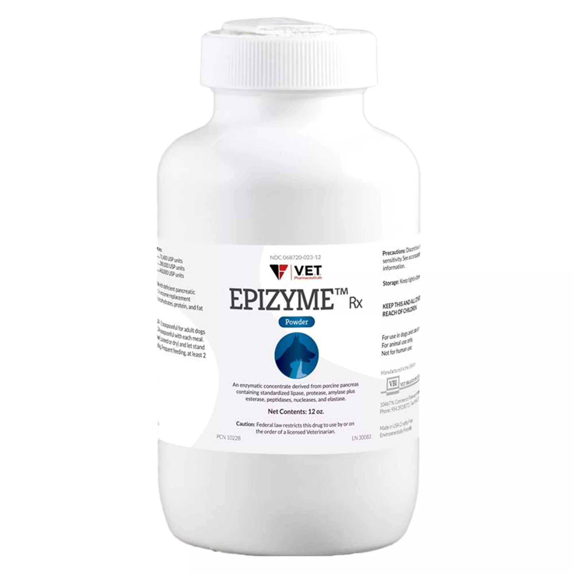 EPIZYME Powder for Dogs and Cats - 8oz or 12oz