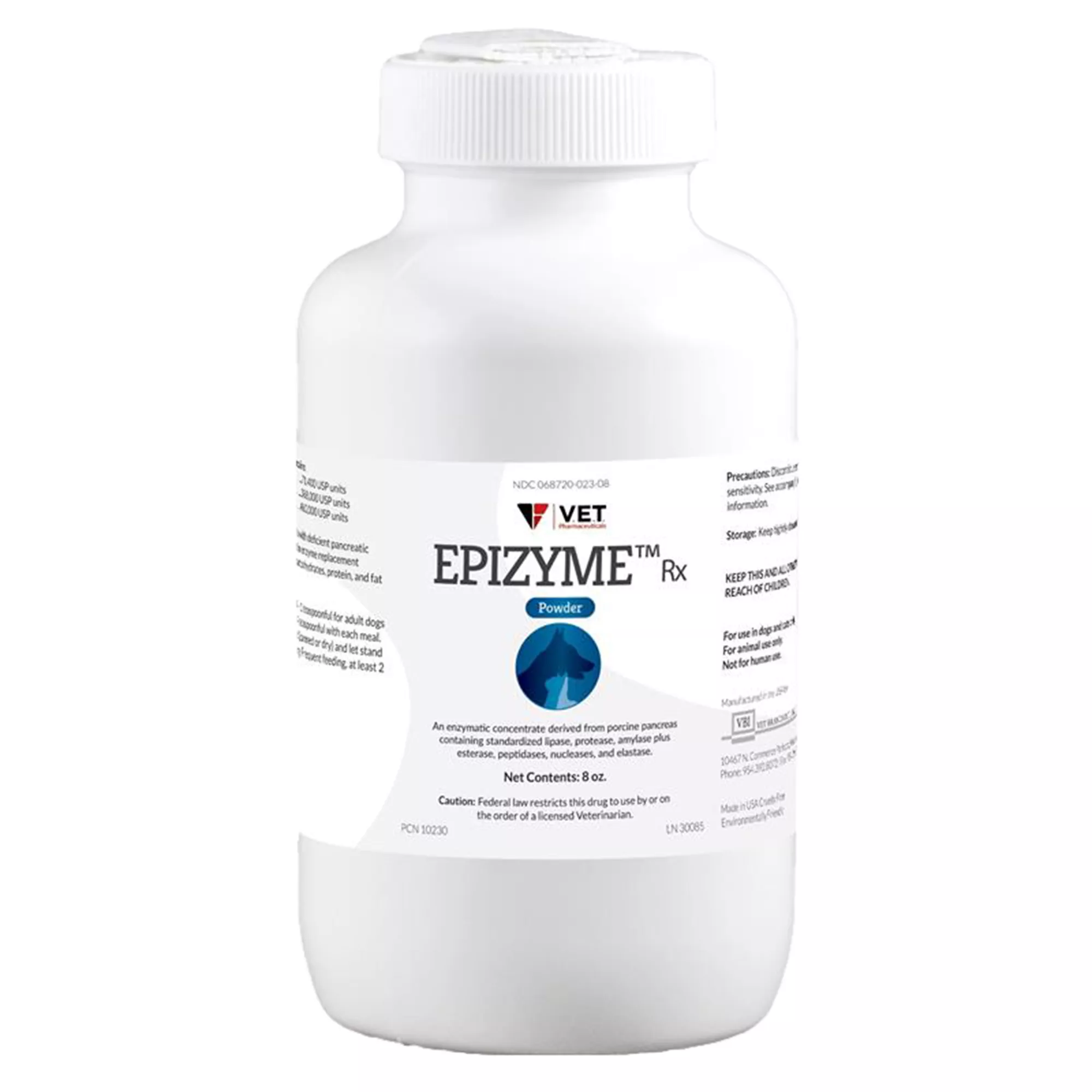 EPIZYME Powder for Dogs and Cats - 8oz or 12oz