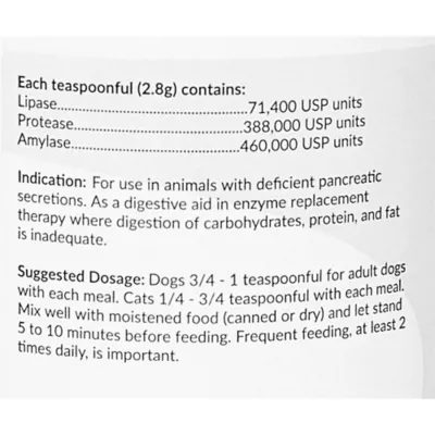 Product EPIZYME Powder for Dogs and Cats - 8oz or 12oz