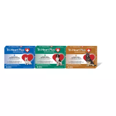Product Tri-Heart Plus Chewable Tablets for Dogs 1-25 lbs Blue - 6 Month or 12 Month Supply