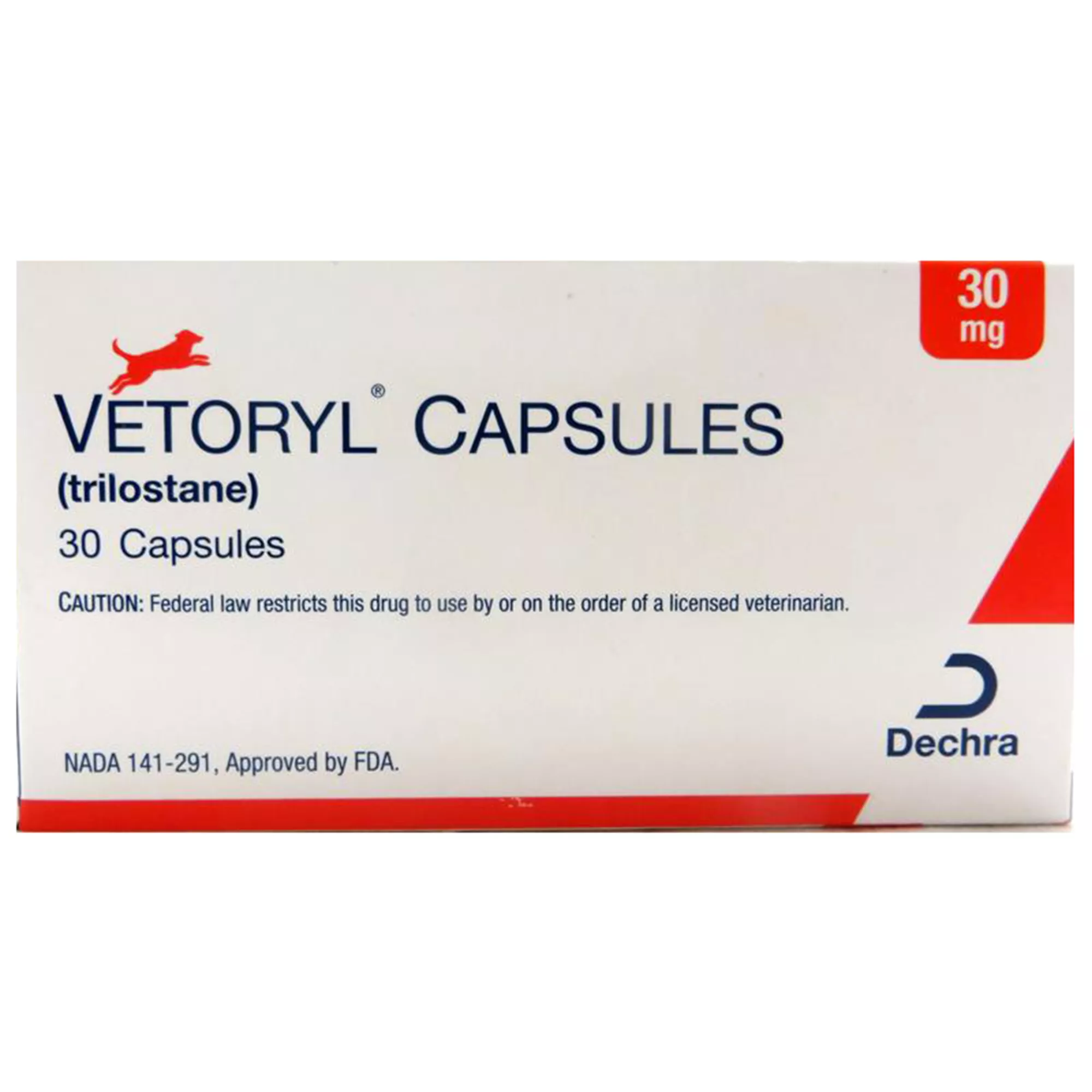 Vetoryl Capsules - 5mg, 10mg, 30mg, 60mg, 120mg - 30 Count