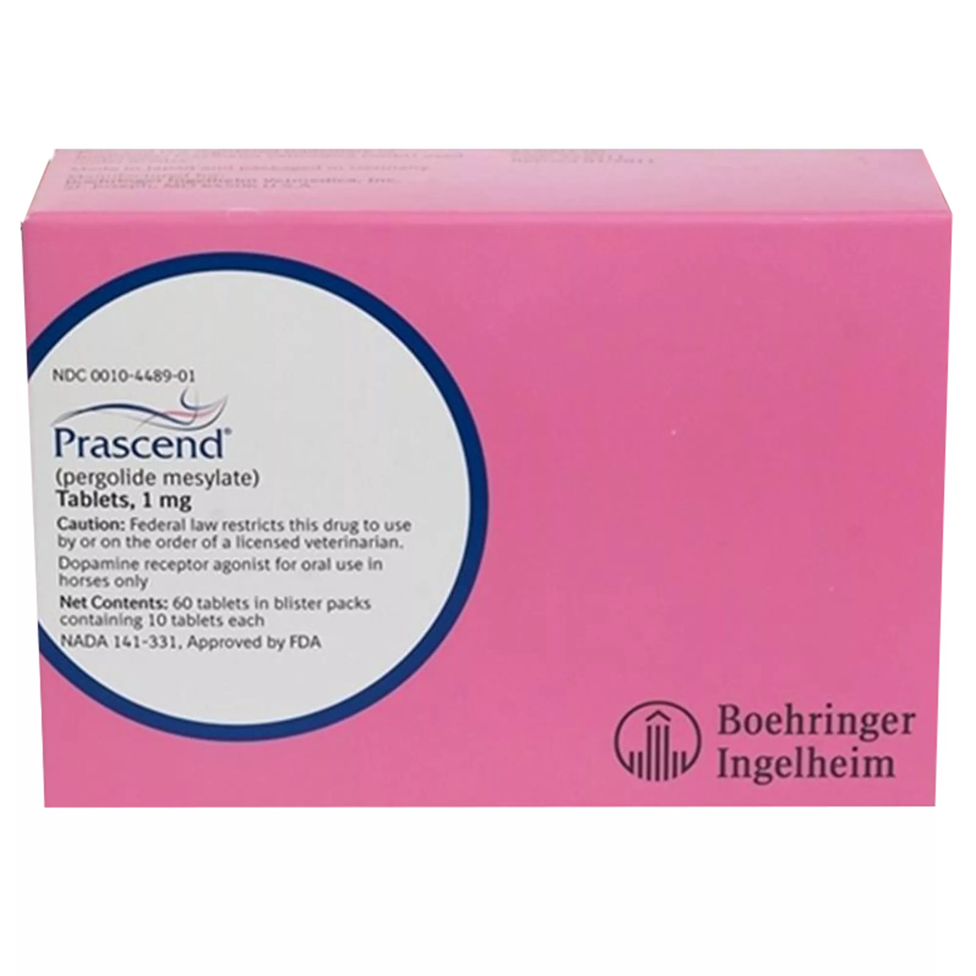 Prascend Tablets for Horses 1 mg - 60 or 160 Count