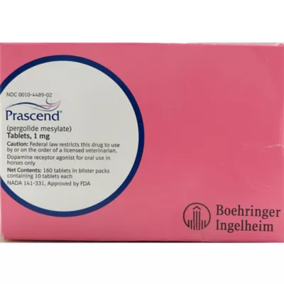 Product Prascend Tablets for Horses 1 mg - 60 or 160 Count