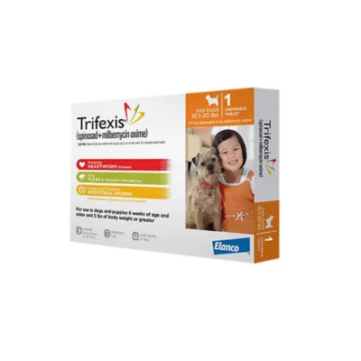Product Trifexis Chewable Tablets for Dogs 10.1-20 lbs Orange