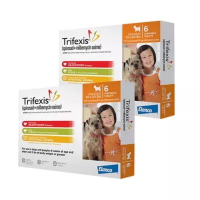 Product Trifexis Chewable Tablets for Dogs 10.1-20 lbs Orange