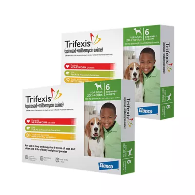 Product Trifexis Chewable Tablets for Dogs 20.1-40 lbs Green