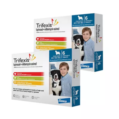 Product Trifexis Chewable Tablets for Dogs 40.1-60 lbs Blue