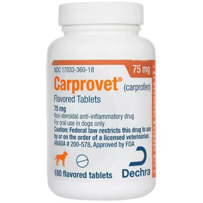 Product Carprovet (Carprofen) Flavored Tablets 75 mg - 60 or 180 Ct