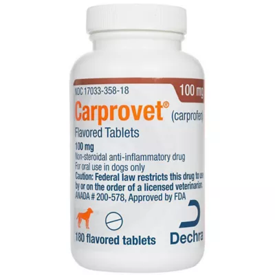 Product Carprovet (Carprofen) Flavored Tablets 100 mg - 60 or 180 Ct