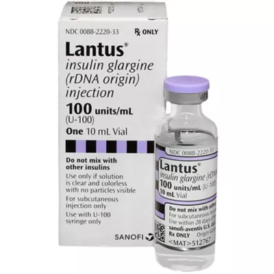 Product Lantus (Insulin Glargine Injection) 100 units/ml - 10 ml Vial