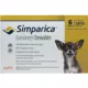 Product Simparica Chewable Tablets for Dogs 2.8-5.5 lbs Yellow - 3 or 6 Month Supply