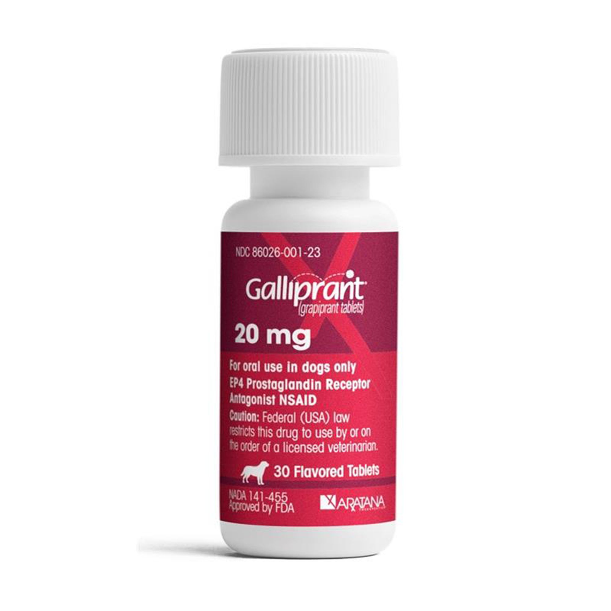 Galliprant Tablets for Dogs - 20mg | Pharmacy Arthritis & Pain Relief ...