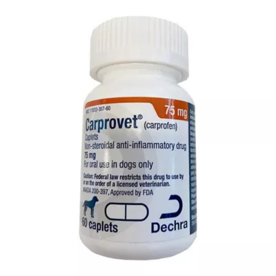 Product Carprovet (Carprofen) Caplets for Dogs - 75 mg
