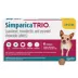 Simparica Trio Chewable Tablets for Dogs - 2.8-5.5 lbs, Gold Box image thumbnail 1