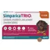 Simparica Trio Chewable Tablets for Dogs - 11.1-22 lbs, Caramel Box image thumbnail 1