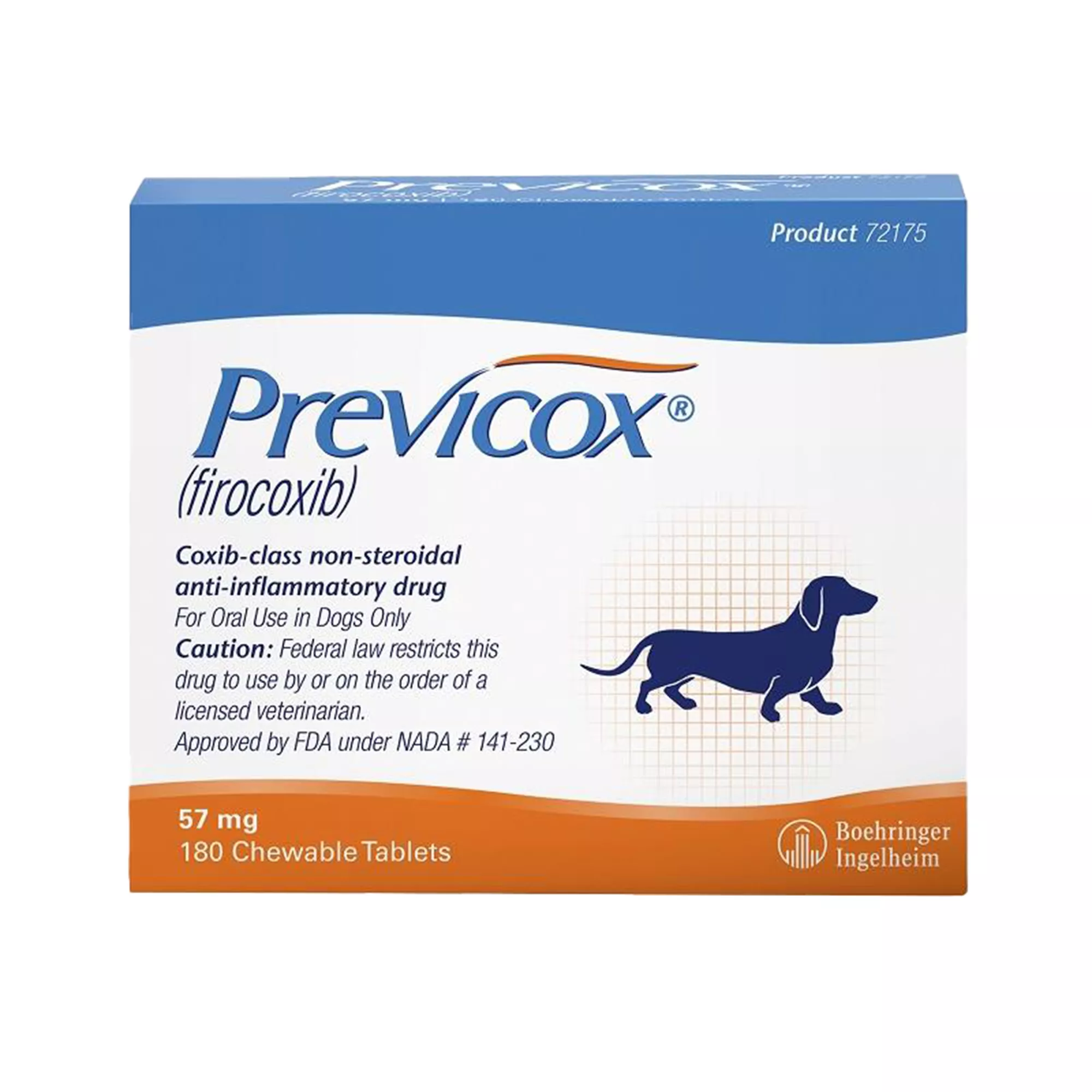 Previcox Chewable Tablets for Dogs 57 mg