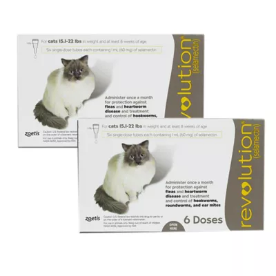 Product Revolution Topical for Cats 15.1-22 lbs Taupe