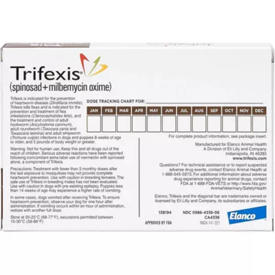 Lowest price for trifexis for dogs best sale