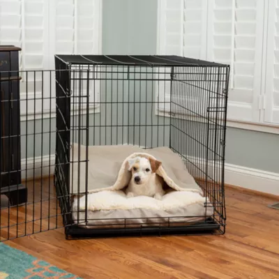 Product Snoozer® Luxury Microsuede Cozy Cave® Dog Crate Bed