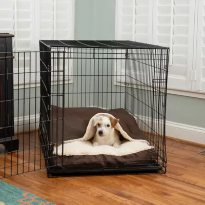 Product Snoozer® Luxury Microsuede Cozy Cave® Dog Crate Bed