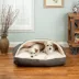Snoozer® Luxury Microsuede Rectangle Cozy Cave® Dog Bed image thumbnail 2