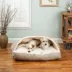 Snoozer® Luxury Microsuede Rectangle Cozy Cave® Dog Bed image thumbnail 2