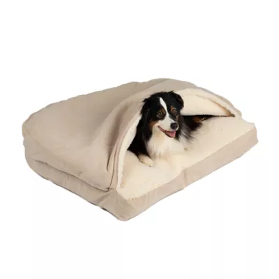 Product Snoozer® Luxury Microsuede Rectangle Cozy Cave® Dog Bed