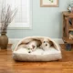 Product Snoozer® Luxury Microsuede Rectangle Cozy Cave® Dog Bed