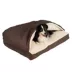 Snoozer® Luxury Microsuede Rectangle Cozy Cave® Dog Bed image thumbnail 1
