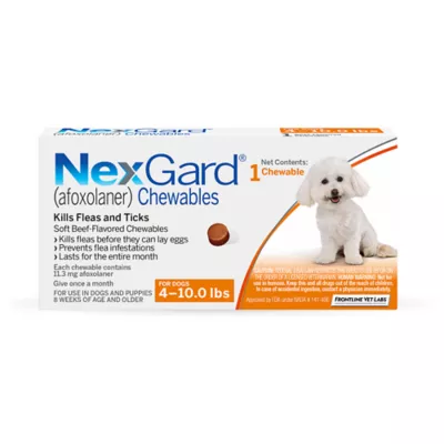 Product NexGard Chewable Tablets for Dogs 4-10.0 lbs