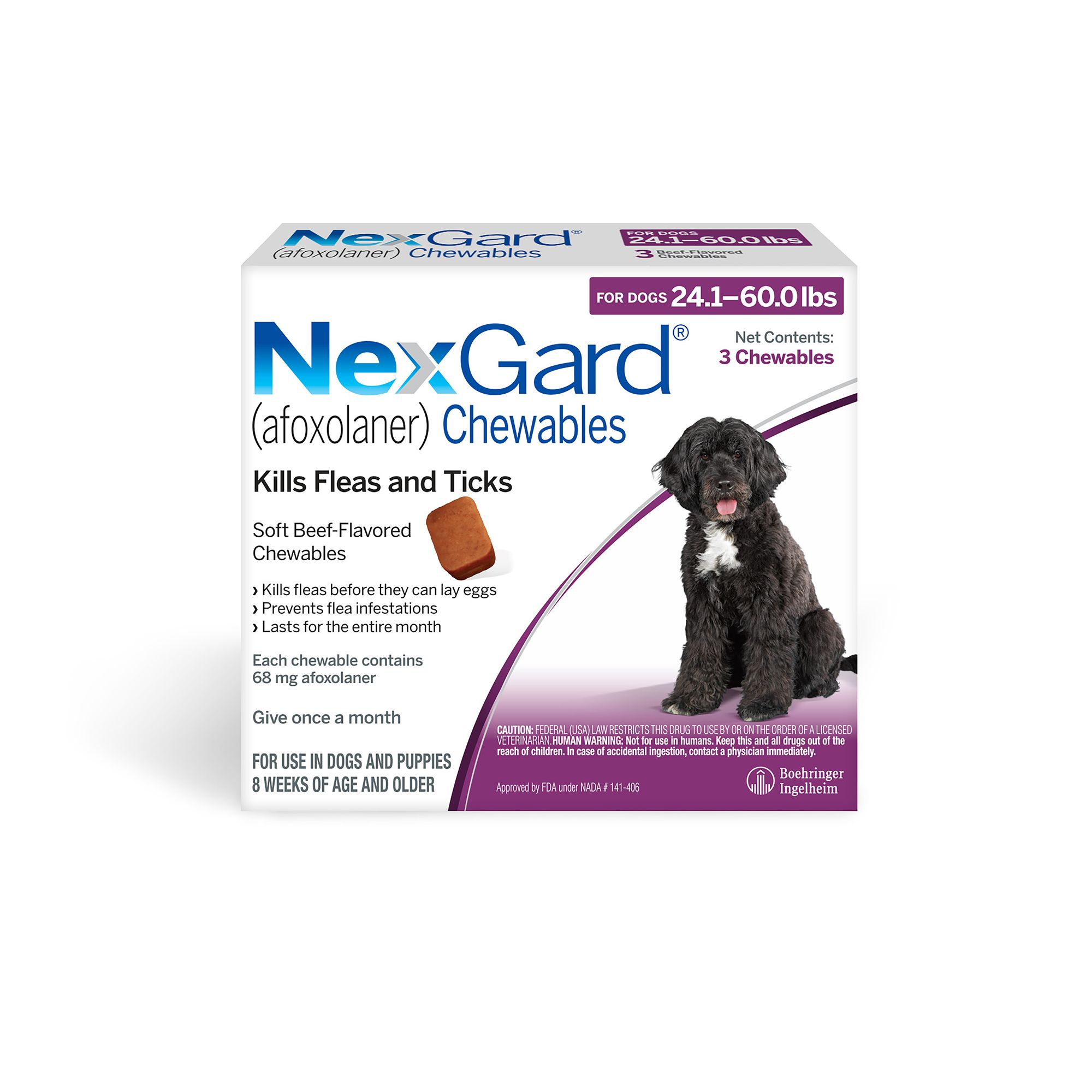 Nexgard flea store tablets for dogs