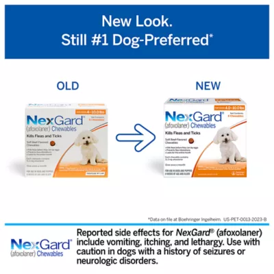 Product NexGard Chewable Tablets for Dogs 4-10.0 lbs