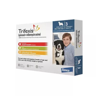 Product Trifexis Chewable Tablets for Dogs 40.1-60 lbs Blue