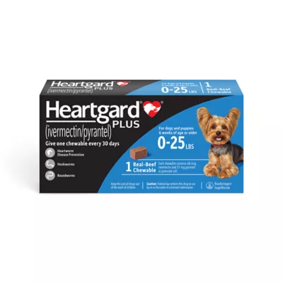 Product Heartgard Plus Chewables For Dogs 1-25 lbs Blue