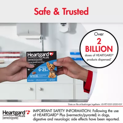 Product Heartgard Plus Chewables For Dogs 1-25 lbs Blue