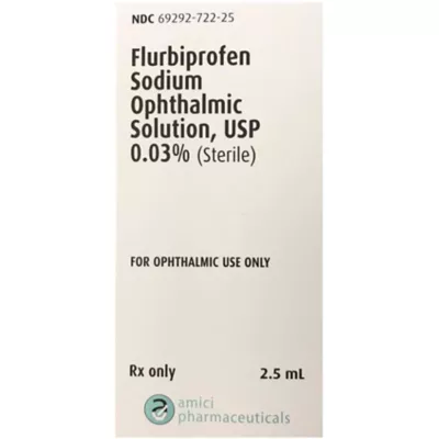 Product Flurbiprofen 0.03% Ophthalmic Drops, 2.5 ml
