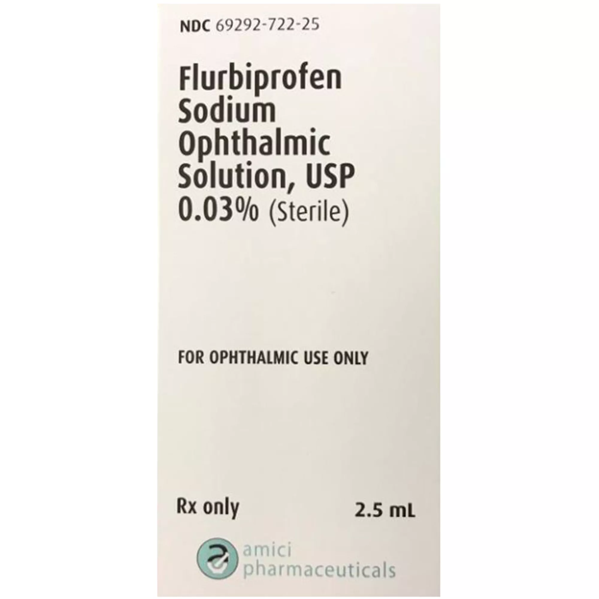 Flurbiprofen 0.03% Ophthalmic Drops, 2.5 ml