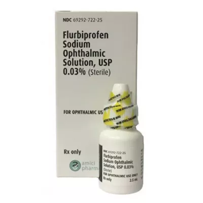 Product Flurbiprofen 0.03% Ophthalmic Drops, 2.5 ml