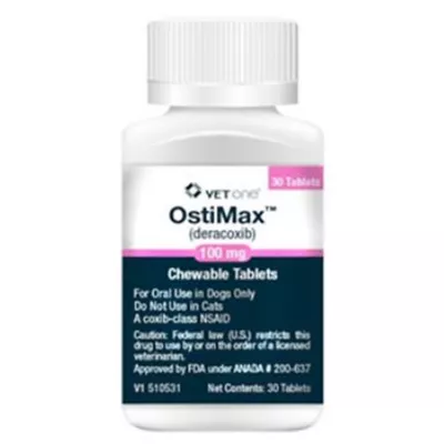 Product Ostimax (Deracoxib) Chewable Tablets for Dogs - 100 mg