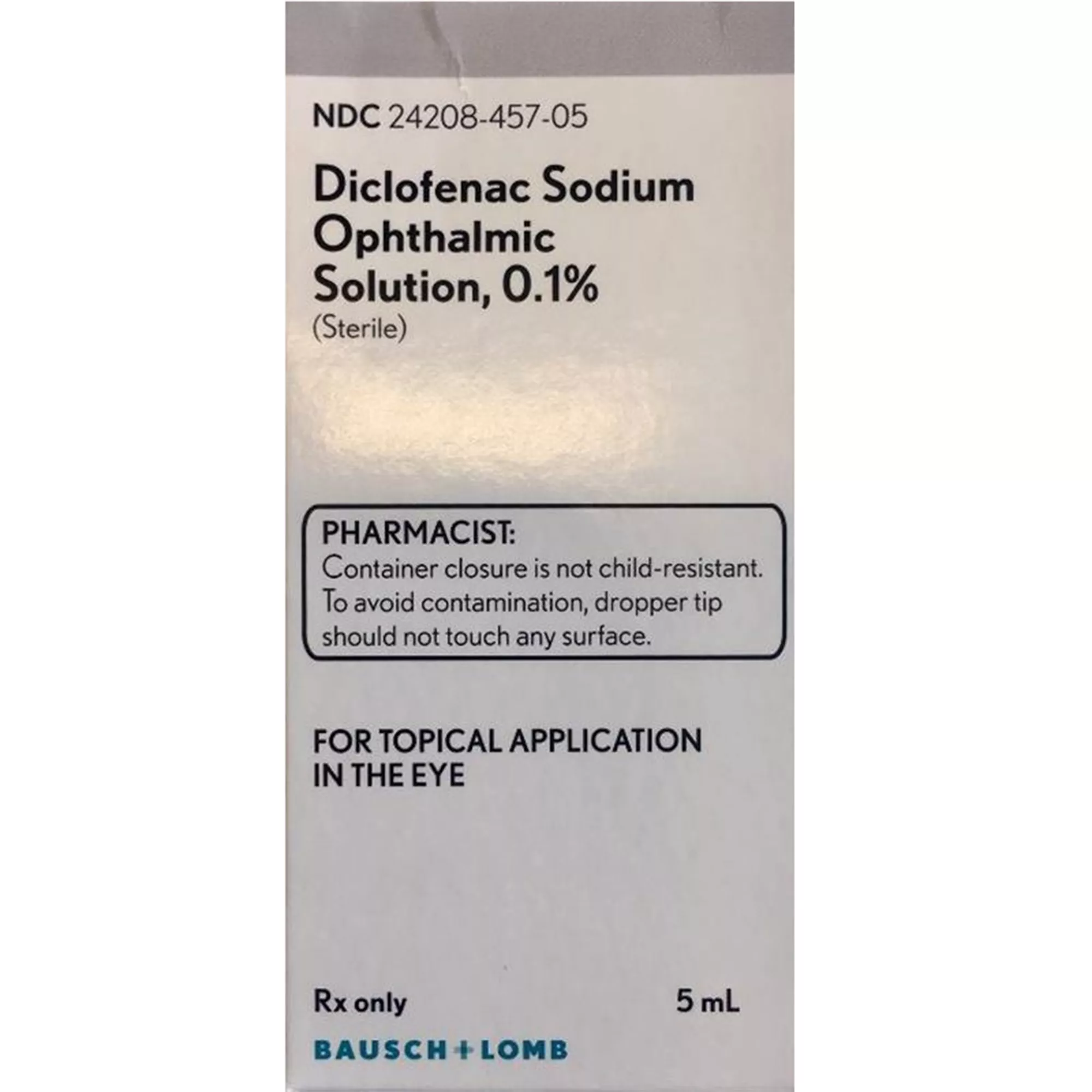 Diclofenac Ophthalmic Solution