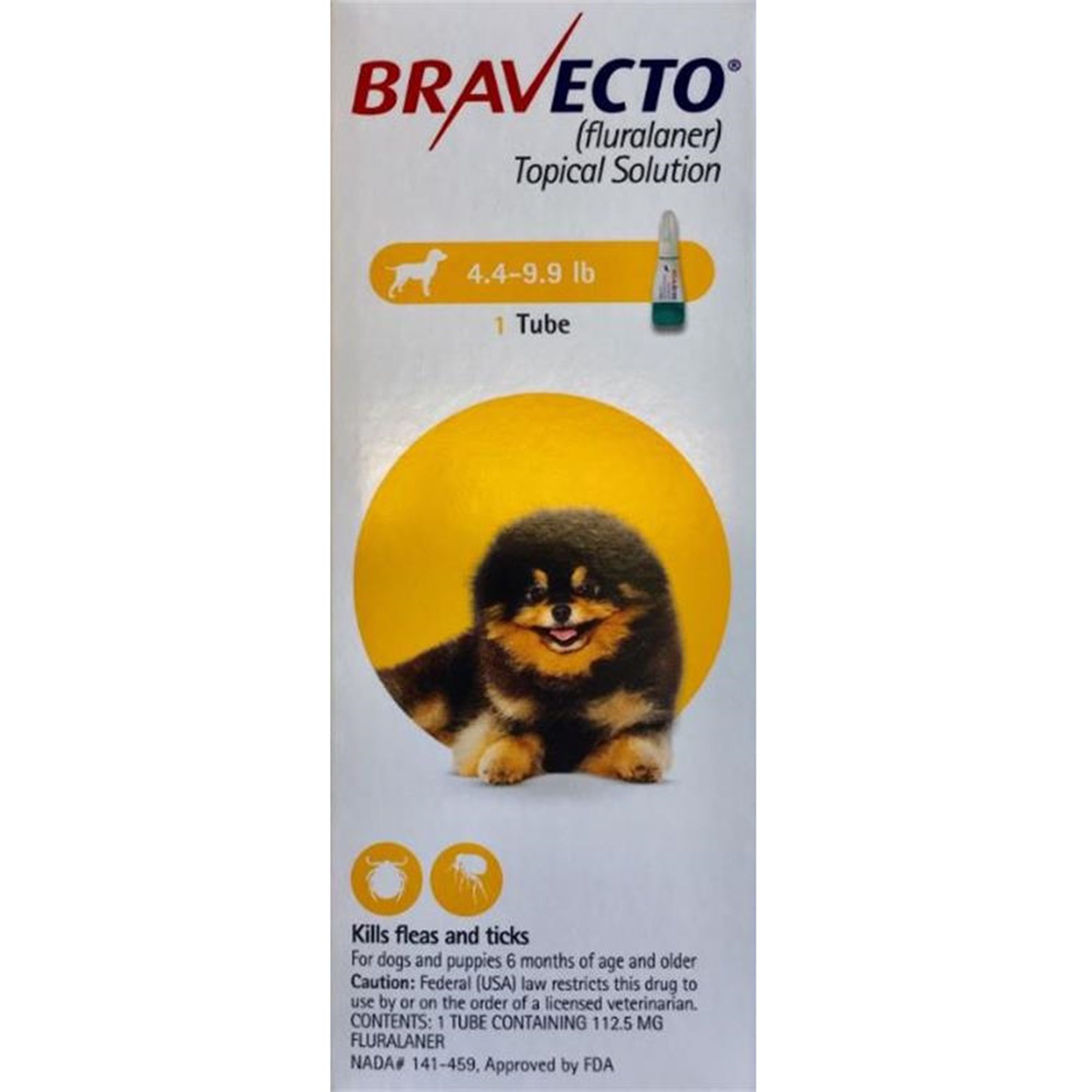 Bravecto Topical Solution for Dogs, Pharmacy Flea & Tick