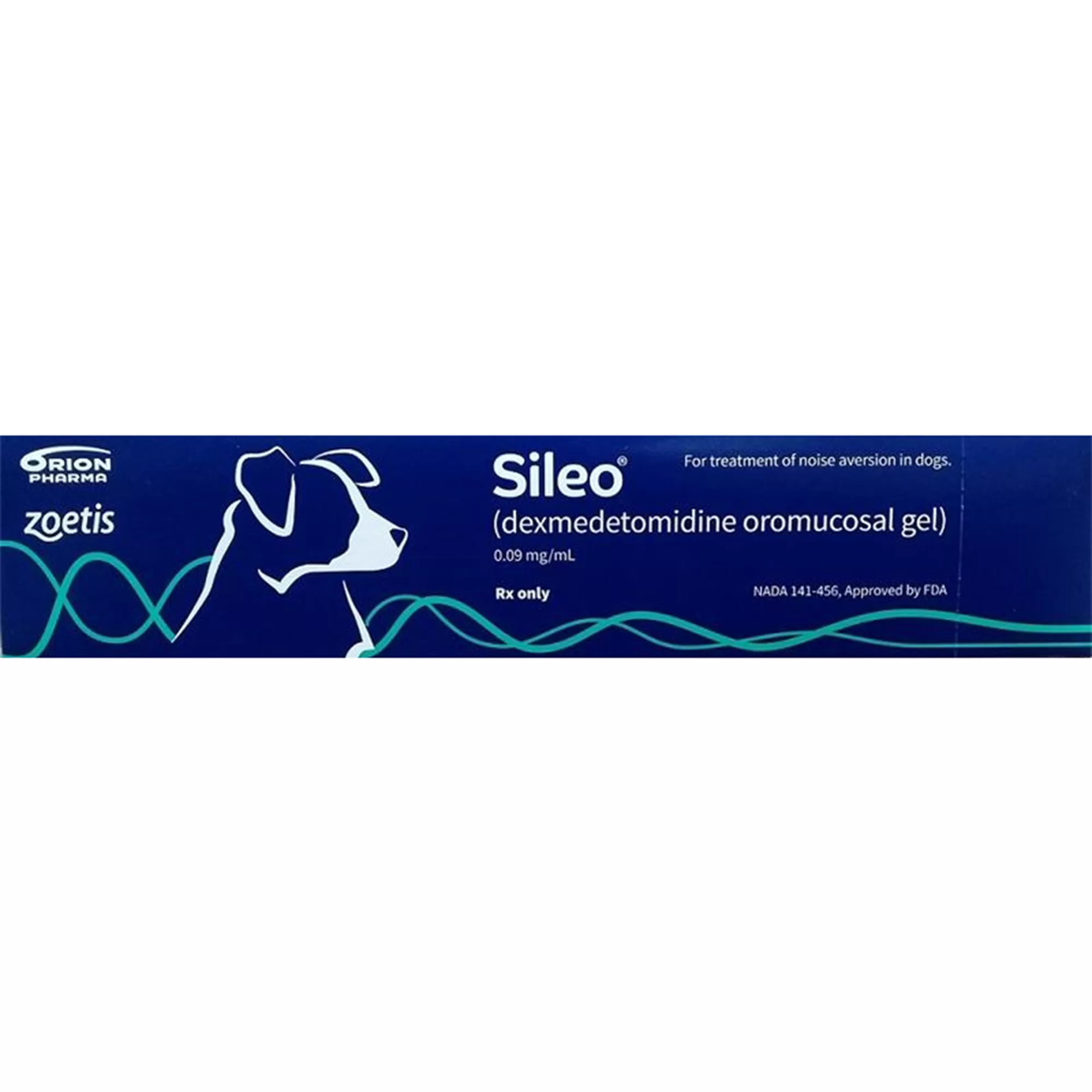 Sileo Gel for Dogs (Dexmedetomidine Oromucosal) 0.09 mg/ml, 3 ml syringe