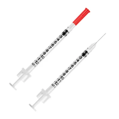 U-40 Insulin Syringes Whole Unit Markings with Disposal Container - Image 3