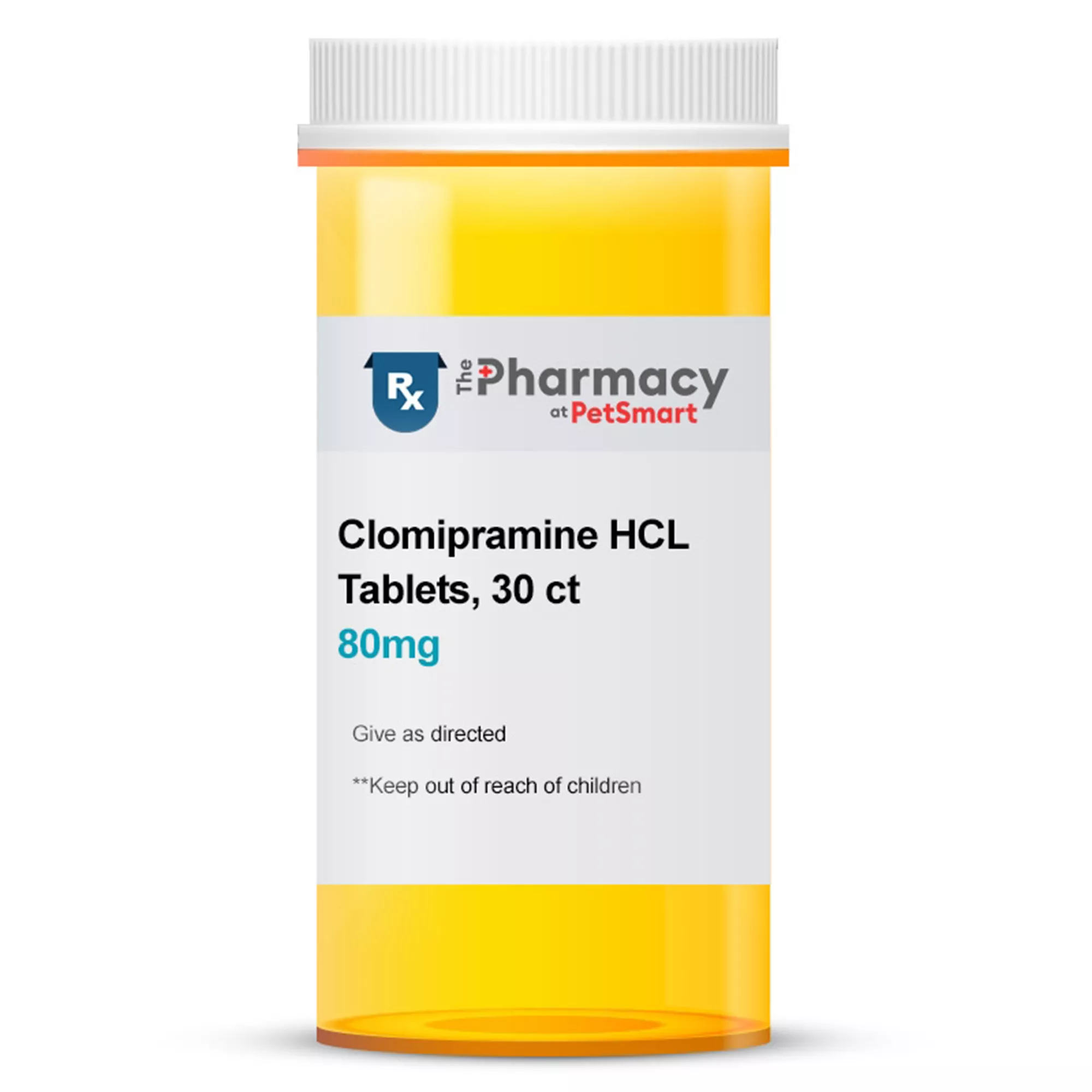 Clomipramine HCL 30 Count Tablets - 5 mg, 20 mg, 40 mg, 80 mg