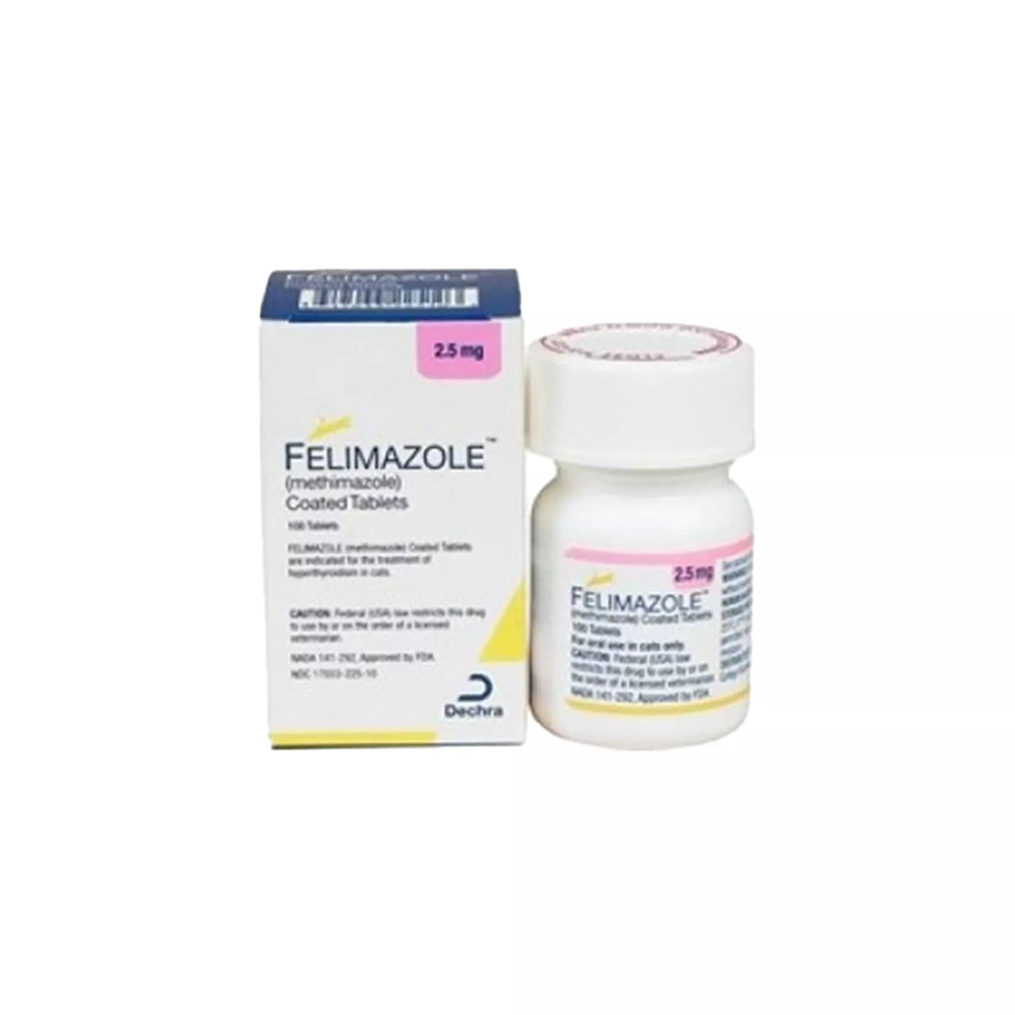 Felimazole - 2.5 mg, 5 mg - Single Tablet