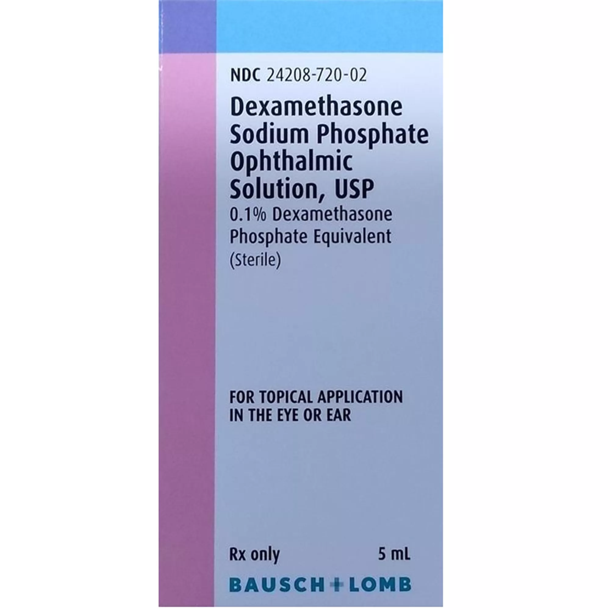 Dexamethasone Sodium Phosphate Ophthalmic Solution 0.1%, 5 ml