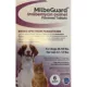 Product MilbeGuard Flavored Tablets for Dogs and Cats, 6 Month Supply Dogs 26-50 lbs / Cats 6.1-12 lbs Purpl